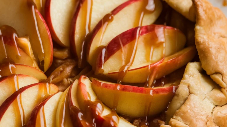 Rustic Apple Galette - Featured