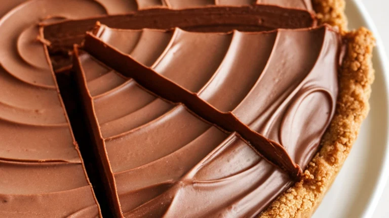 Silk Chocolate Pie - Featured