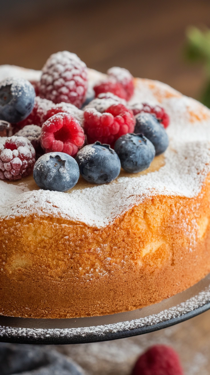 Simple French Yogurt Cake