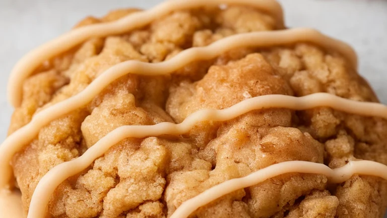 Soft Apple Cookies with Maple Icing - Featured