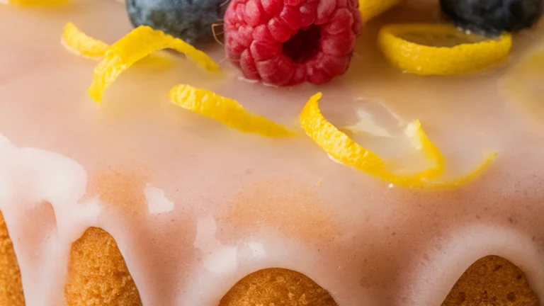 Soft Lemon Ricotta Cake - Featured