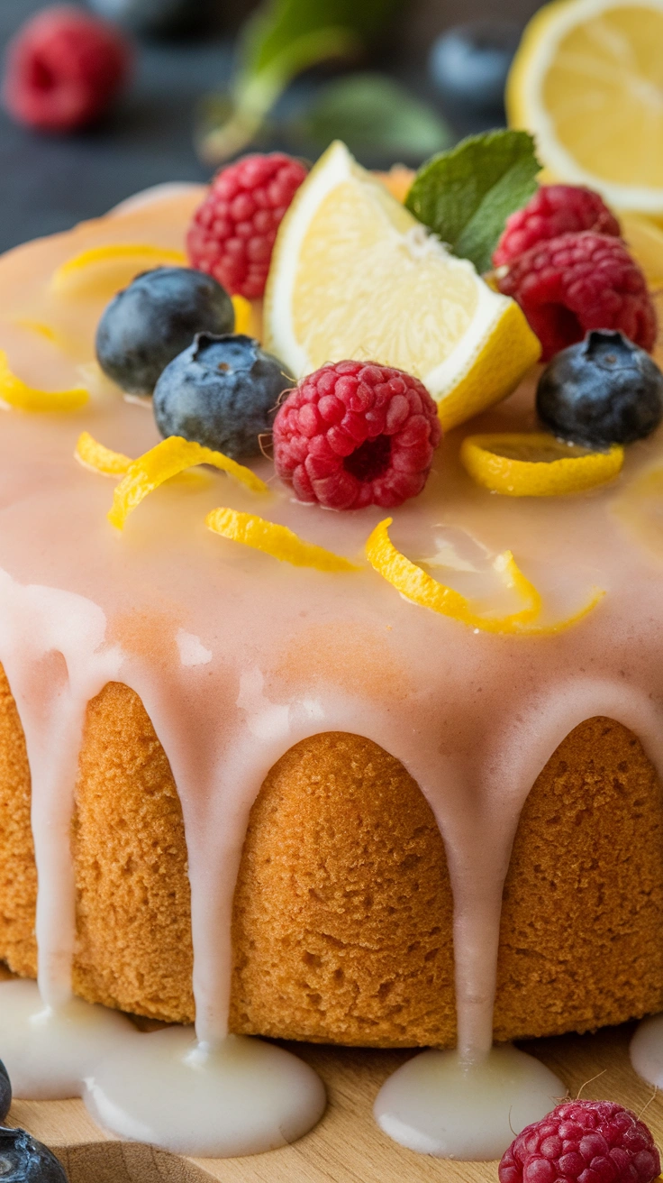 Soft Lemon Ricotta Cake