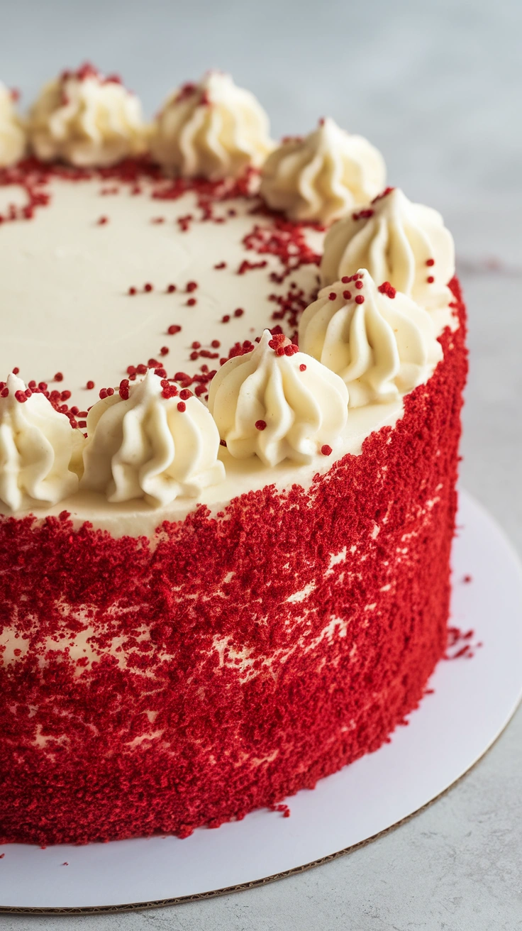 Southern Red Velvet Cake