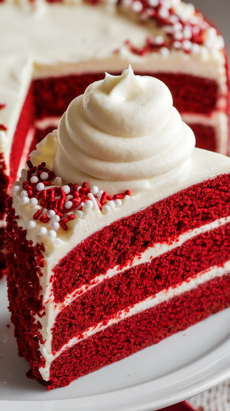 Southern Red Velvet Cake
