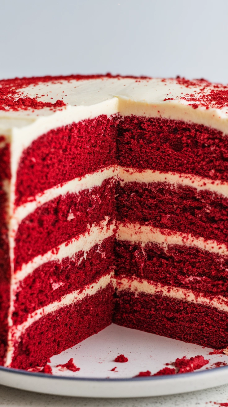 Southern Red Velvet Layer Cake