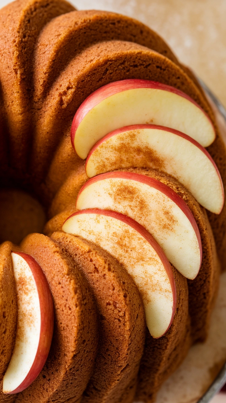 Spiced Apple Cider Bundt Cake
