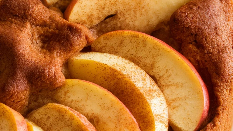 Spiced Apple Sharlotka