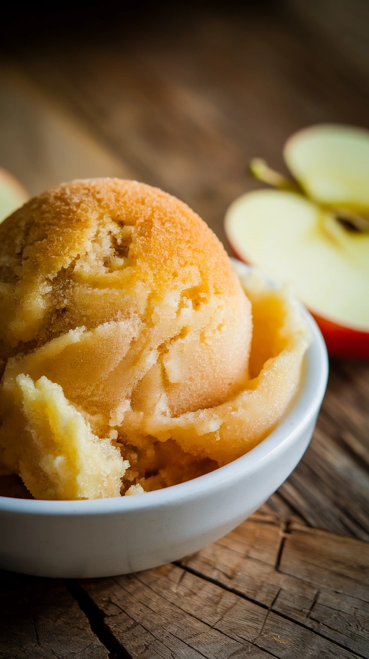 Spiced Apple Sorbet