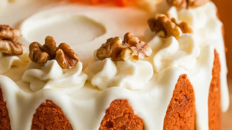 Spiced Carrot Cake with Cream Cheese Frosting - Featured