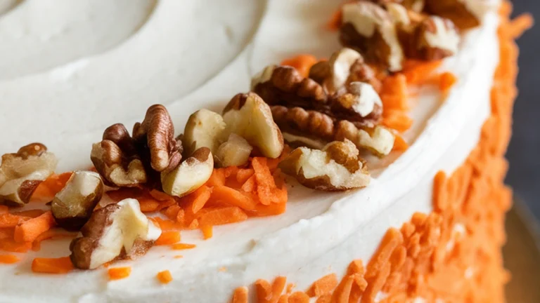 Spiced Carrot Cake with Cream Cheese Frosting - Featured