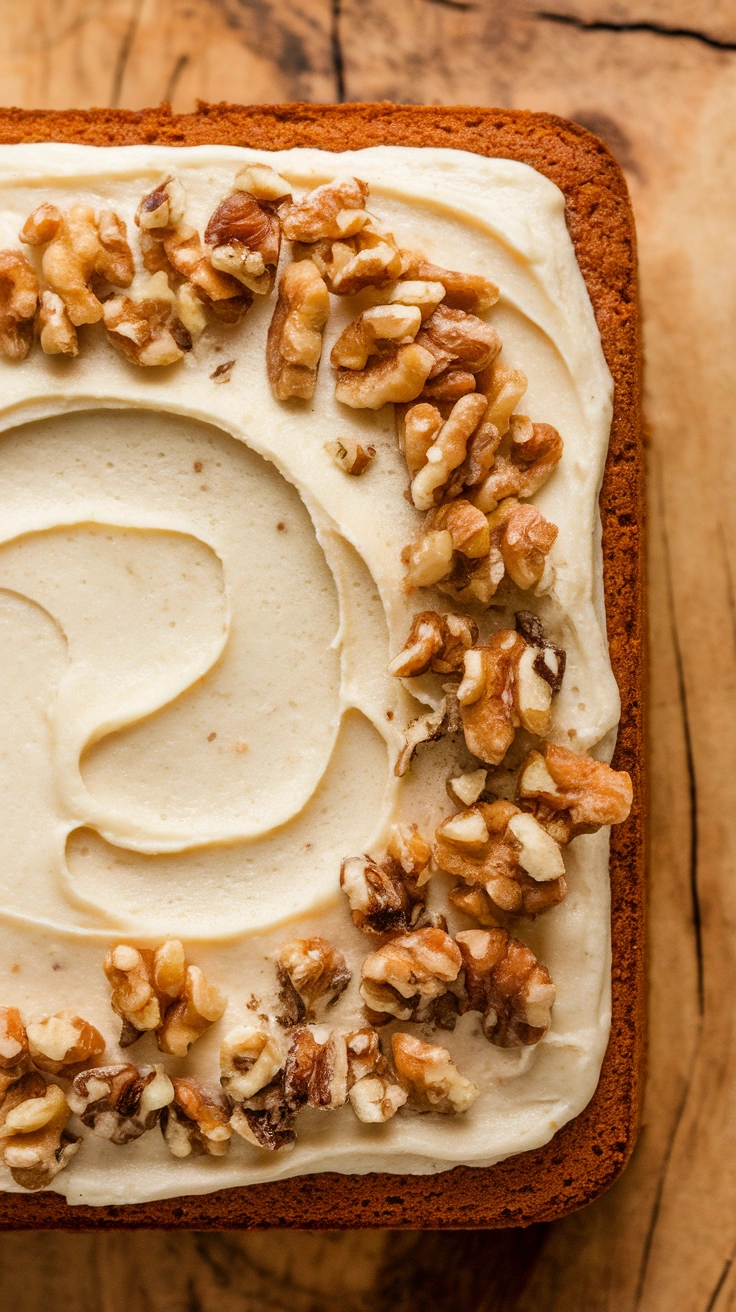 Spiced Carrot Sheet Cake