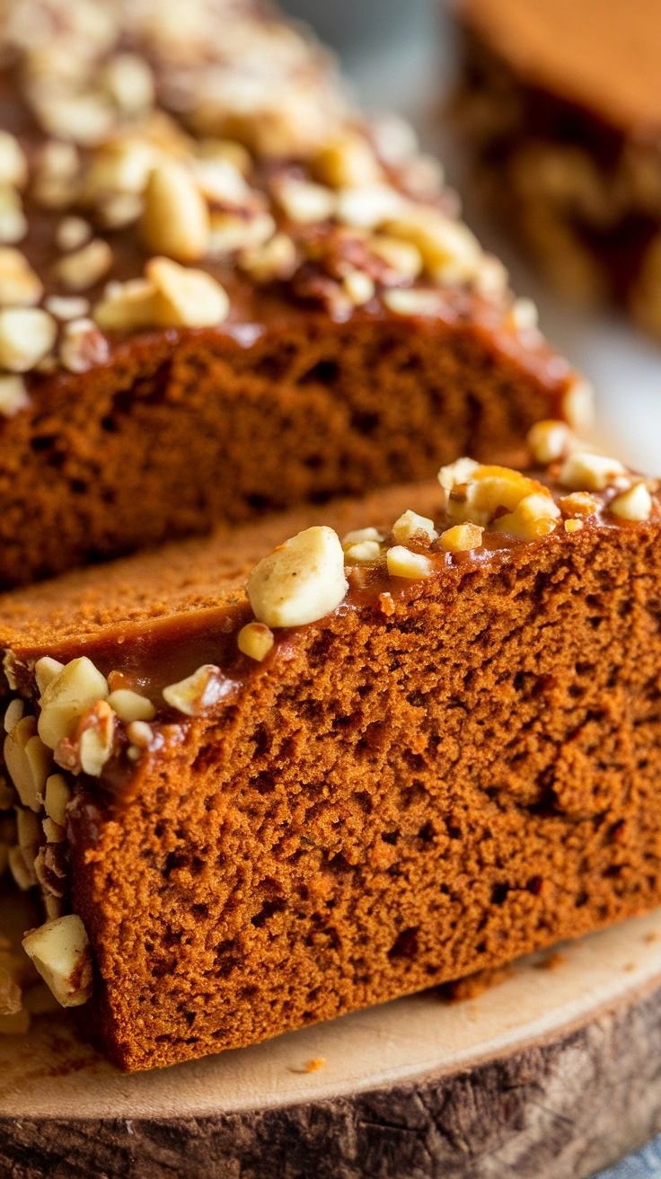 Spiced Gingerbread Loaf