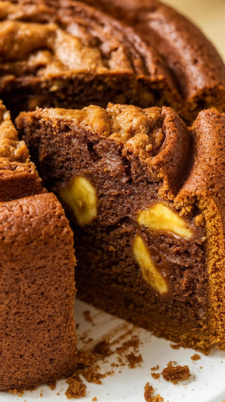 Spiced Molasses and Ginger Cake