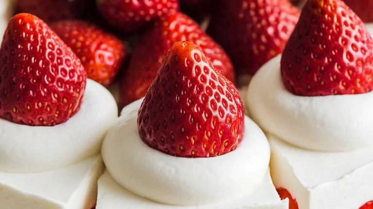 Strawberry Buttermilk Poke Cake - Featured