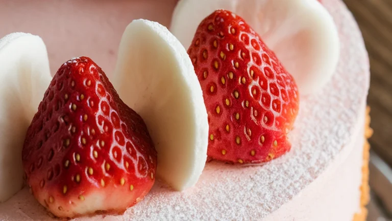 Strawberry Crunch Cake - Featured