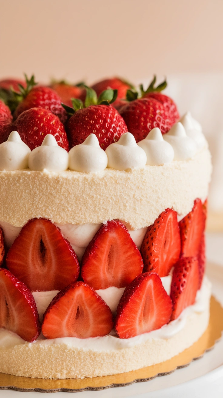 Strawberry Poke Cake