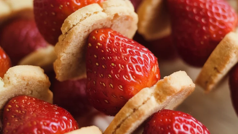 Strawberry Shortcake Skewers - Featured