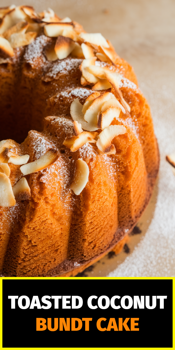 Toasted Coconut Bundt Cake