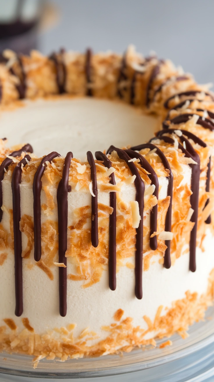Toasted Coconut Cloud Cake