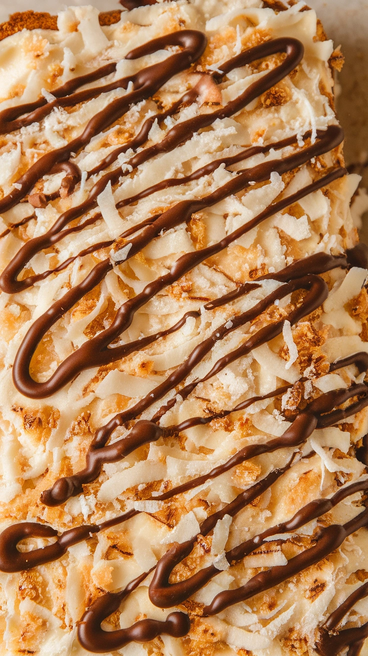 Toasted Coconut Sheet Cake