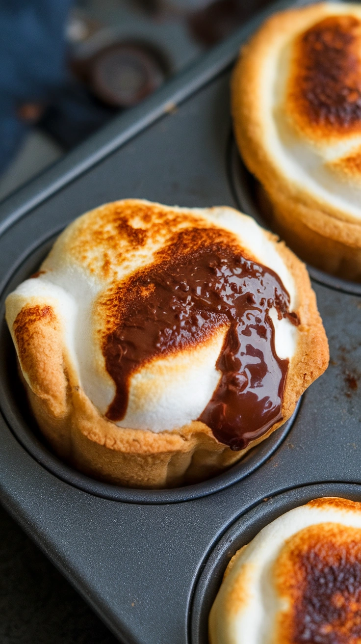 Toasted S'mores Tarts