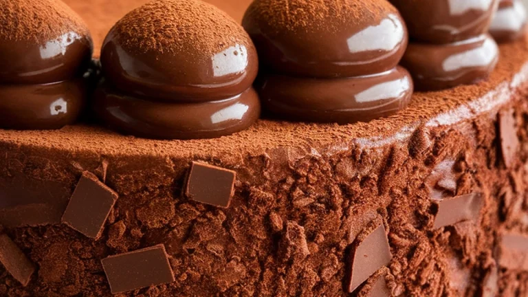 Triple Chocolate Fudge Cake - Featured