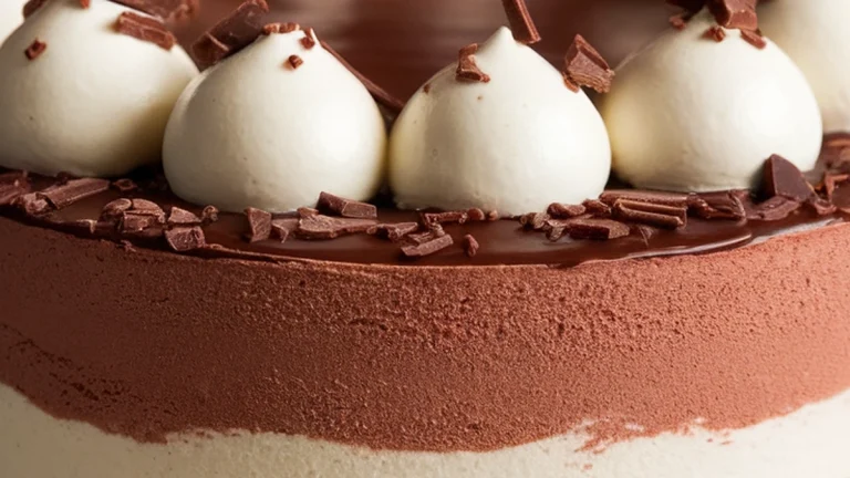 Triple Chocolate Mousse Cake - Featured