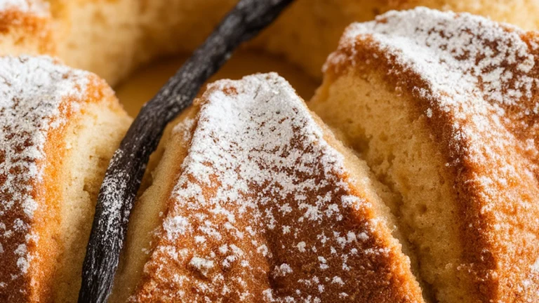 Vanilla Bean Pound Cake - Featured