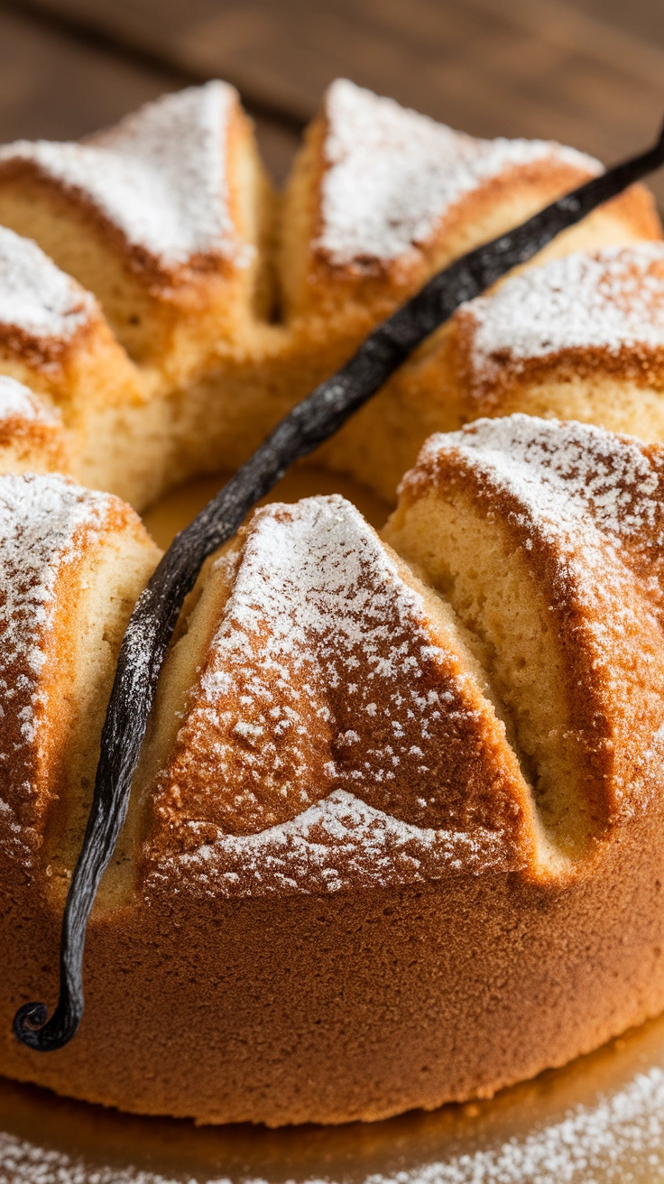 Vanilla Bean Pound Cake