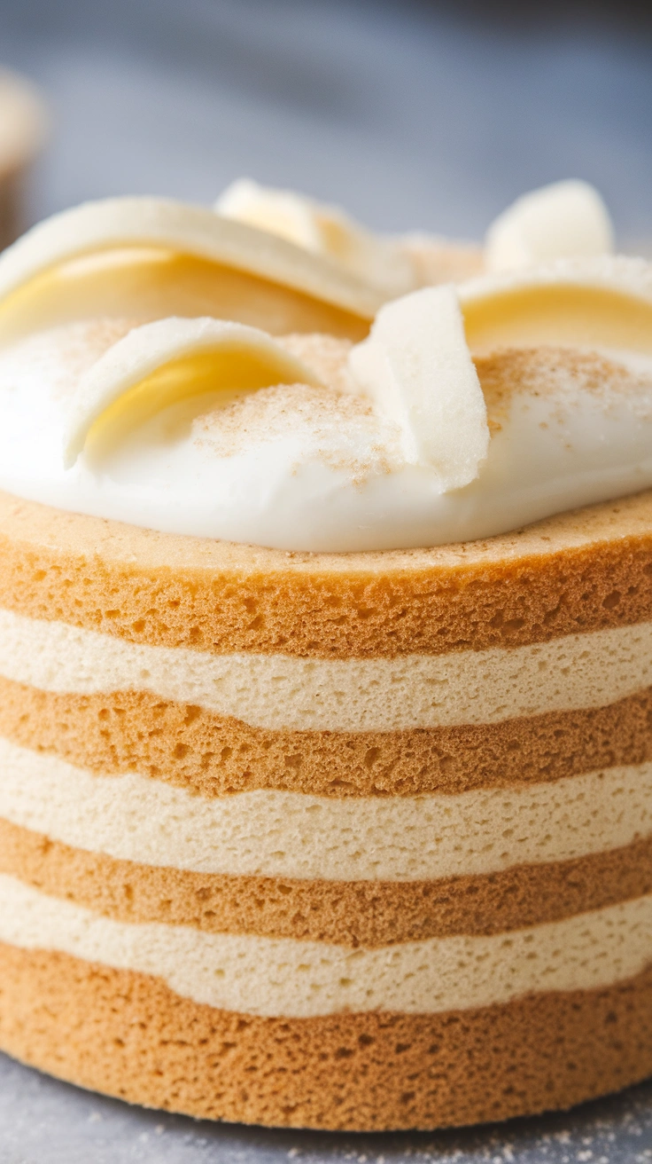 Vanilla Yogurt Sponge Cake