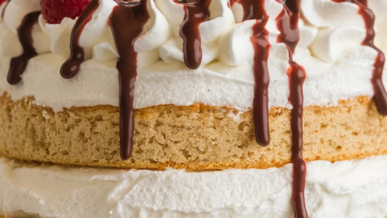 Whipped Cream Layer Cake - Featured