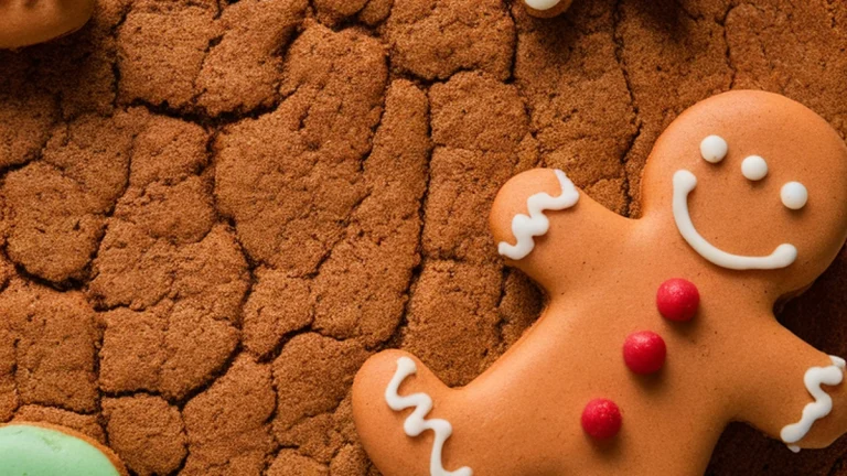 Winter Spiced Gingerbread Cake - Featured