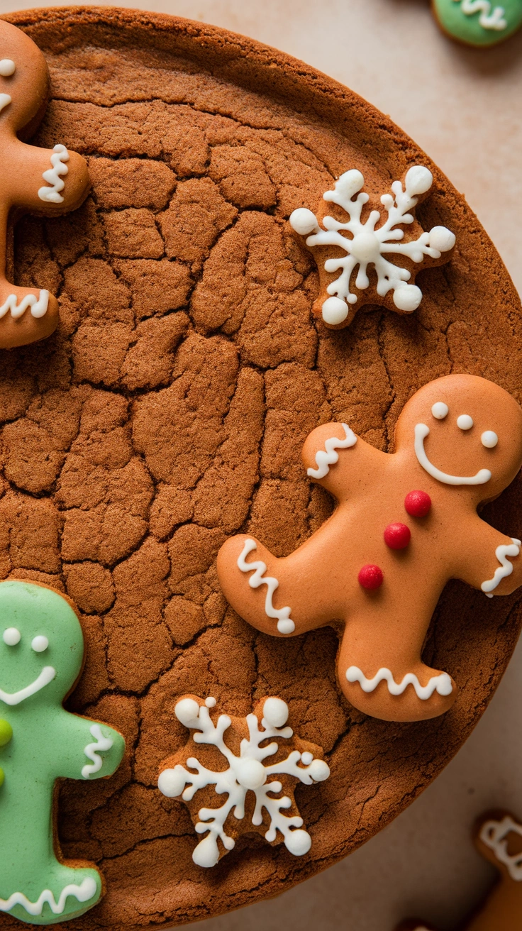 Winter Spiced Gingerbread Cake