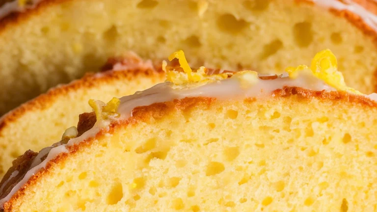 Zesty Lemon Drizzle Loaf - Featured
