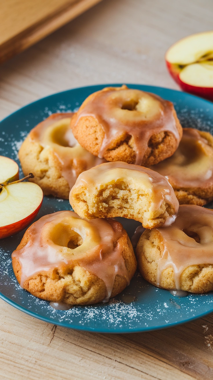 Spiced Apple and Honey Cookies