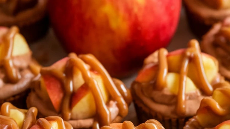 Apple Pie Peanut Butter Cookie Cups - Featured