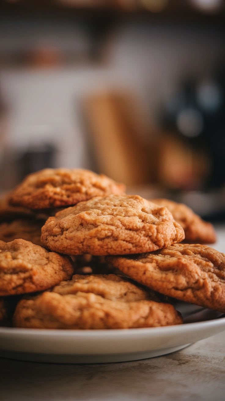 Soft Spiced Applesauce Cookies
