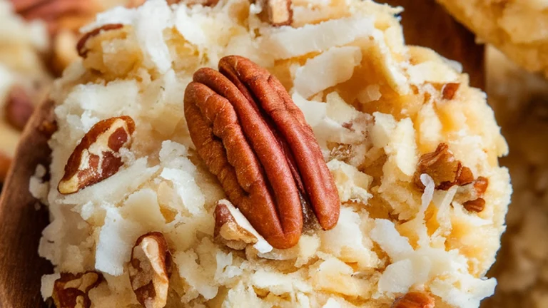 Best Coconut Pecan Cookies Recipe - Soft and Chewy! - Featured