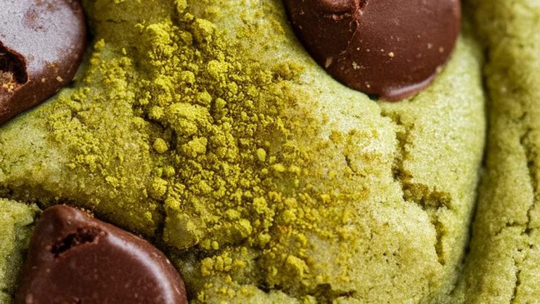 Best Matcha Chocolate Chip Cookies - Chewy Recipe! - Featured