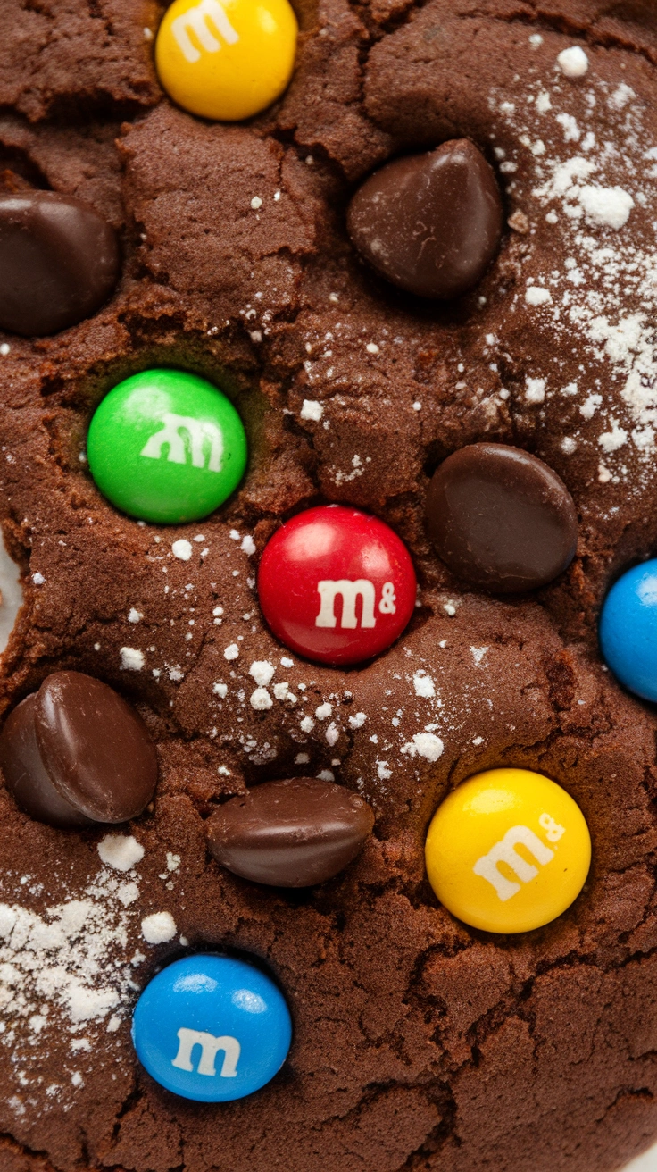 Fudgy Chocolate Brownie Crinkle Cookies