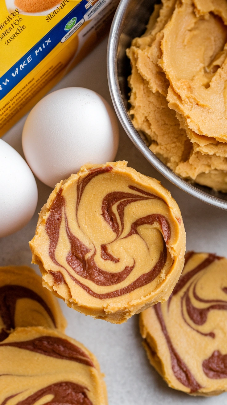 Quick Cake Mix Peanut Butter Cookies