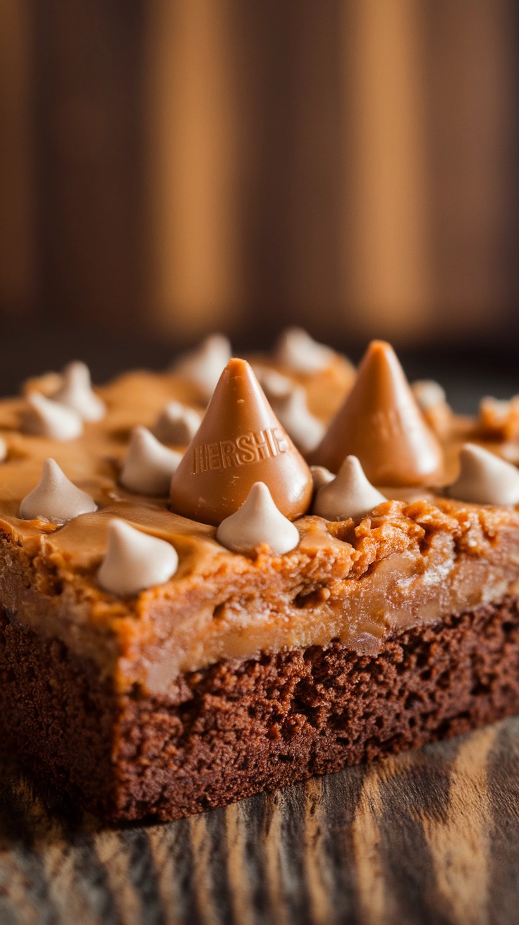 Salted Caramel Brookie Bars