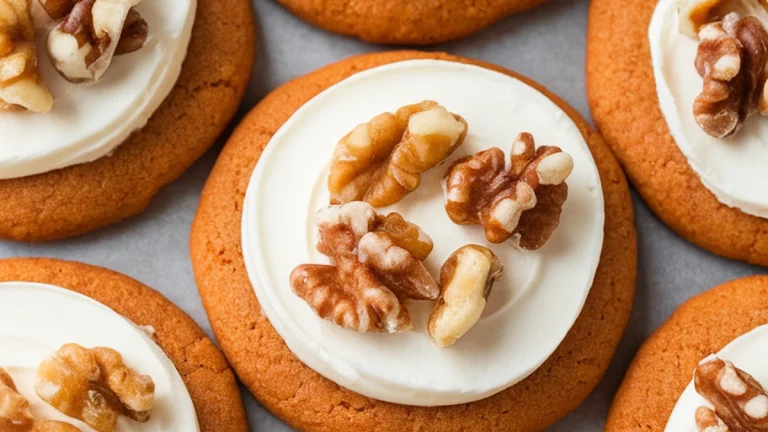 Carrot Cake Mix Cookies - Featured