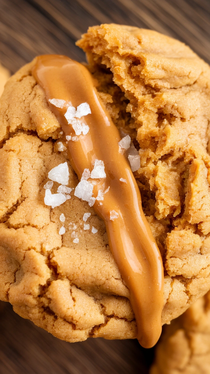 Thick and Chewy Peanut Butter Cookies