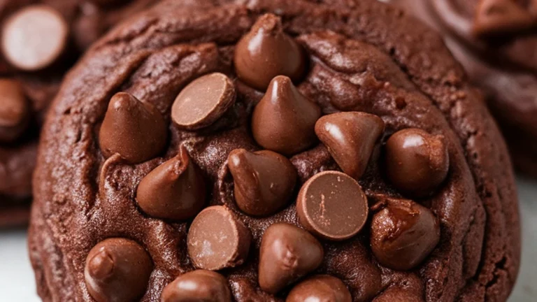 Chocolate Cake Mix Cookies - Featured