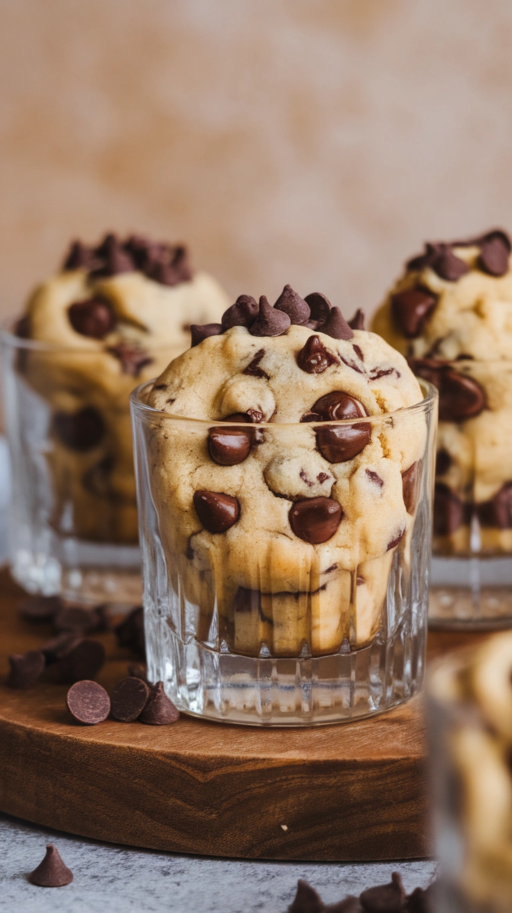 Chocolate Chip Cookie Shooters