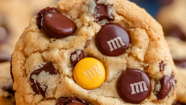 Chocolate Chip M&M Cookies - Featured