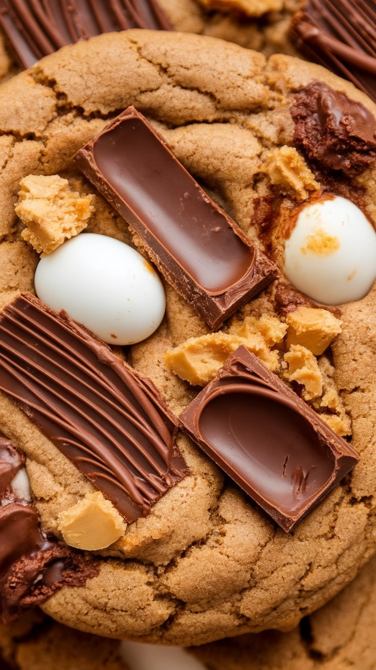Chocolate Peanut Butter Chip Cake Mix Cookies
