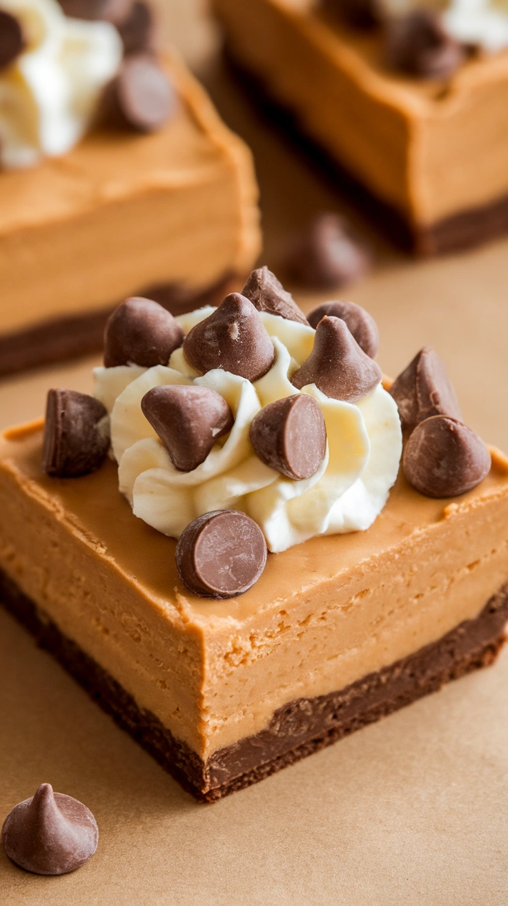 Chocolate Peanut Butter Cheesecake Cookie Bars