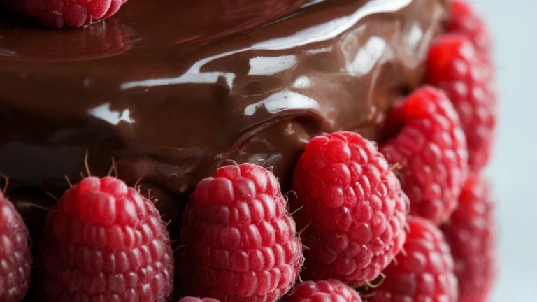 Chocolate Raspberry Cake - Featured